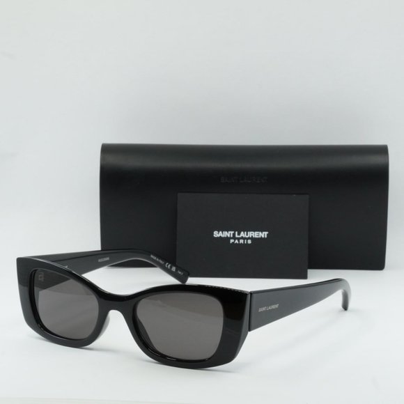 FINAL PRICE NEW SAINT LAURENT SL593 001 SUNGLASSES - Picture 2 of 12